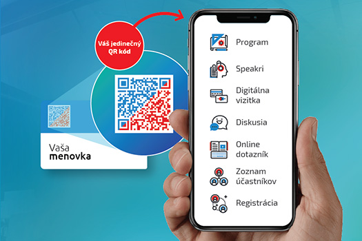 Smartphone with conference app